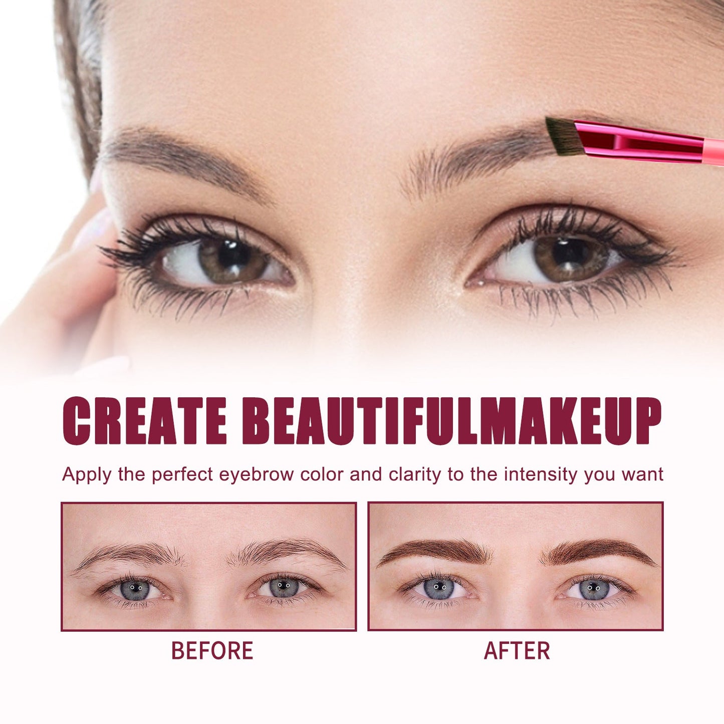 HOT SALE - 49% OFF！Newest Magic Eyebrow Brush Set
