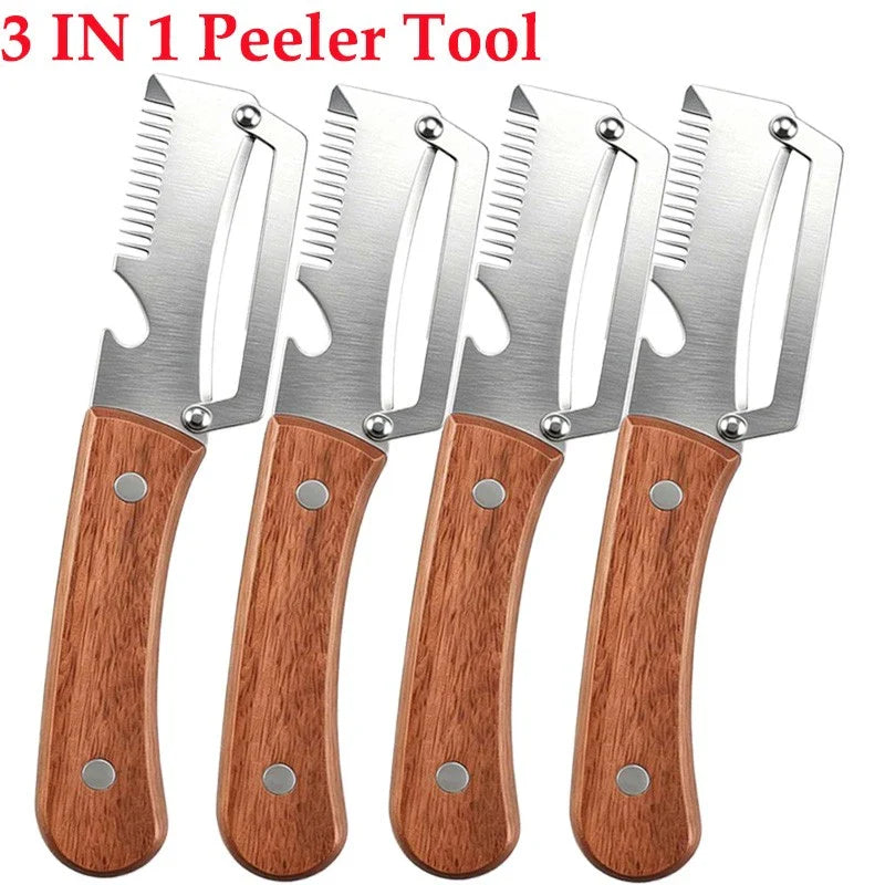 3-in-1 Multifunctional Vegetable Peeler