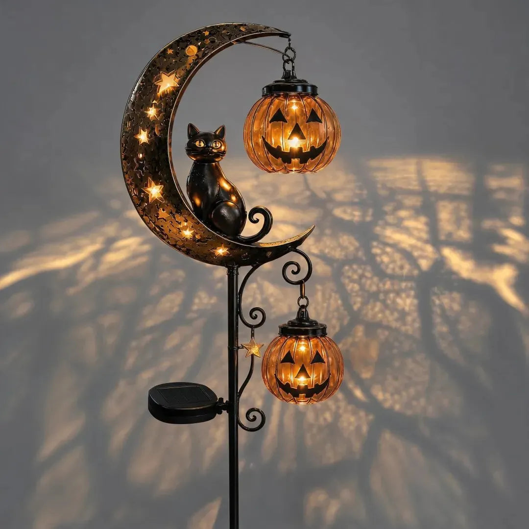 🎃Pumpkin Moon Garden Stake Light