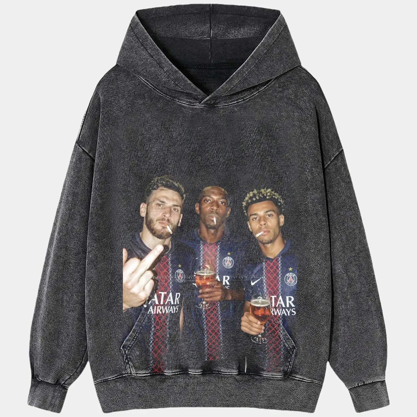 Khvicha Kvaratskhelia&Ousmane Dembélé&Désiré Doué 2026 Tee 1