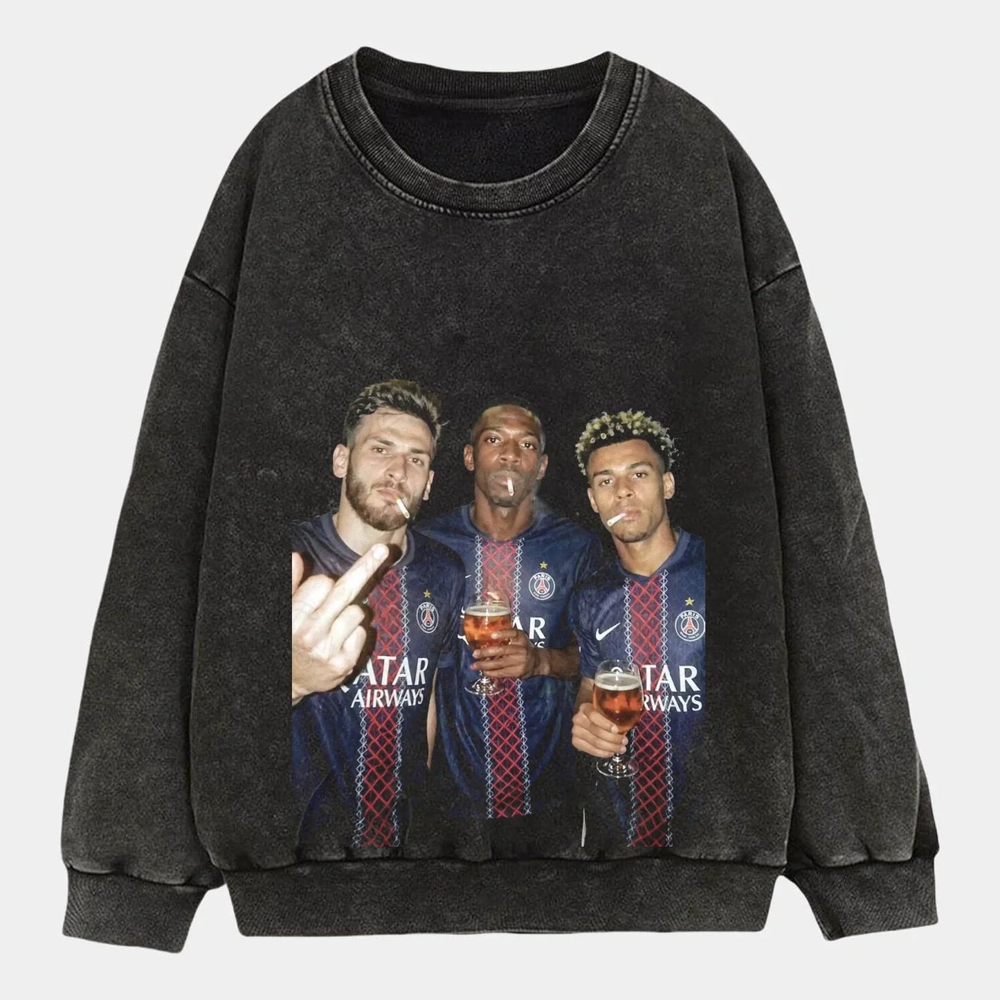 Khvicha Kvaratskhelia&Ousmane Dembélé&Désiré Doué 2026 Tee 1