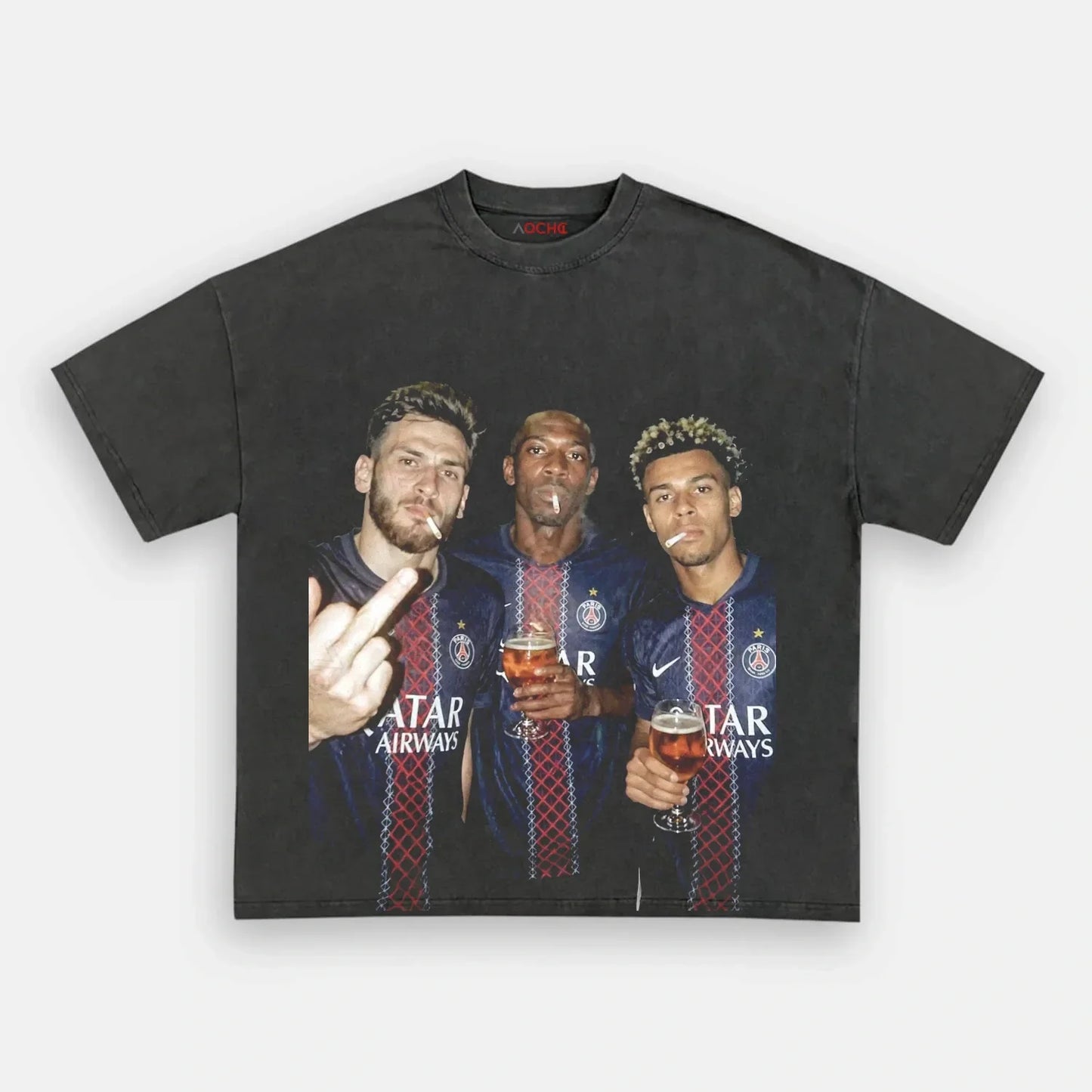 Khvicha Kvaratskhelia&Ousmane Dembélé&Désiré Doué 2026 Tee 1