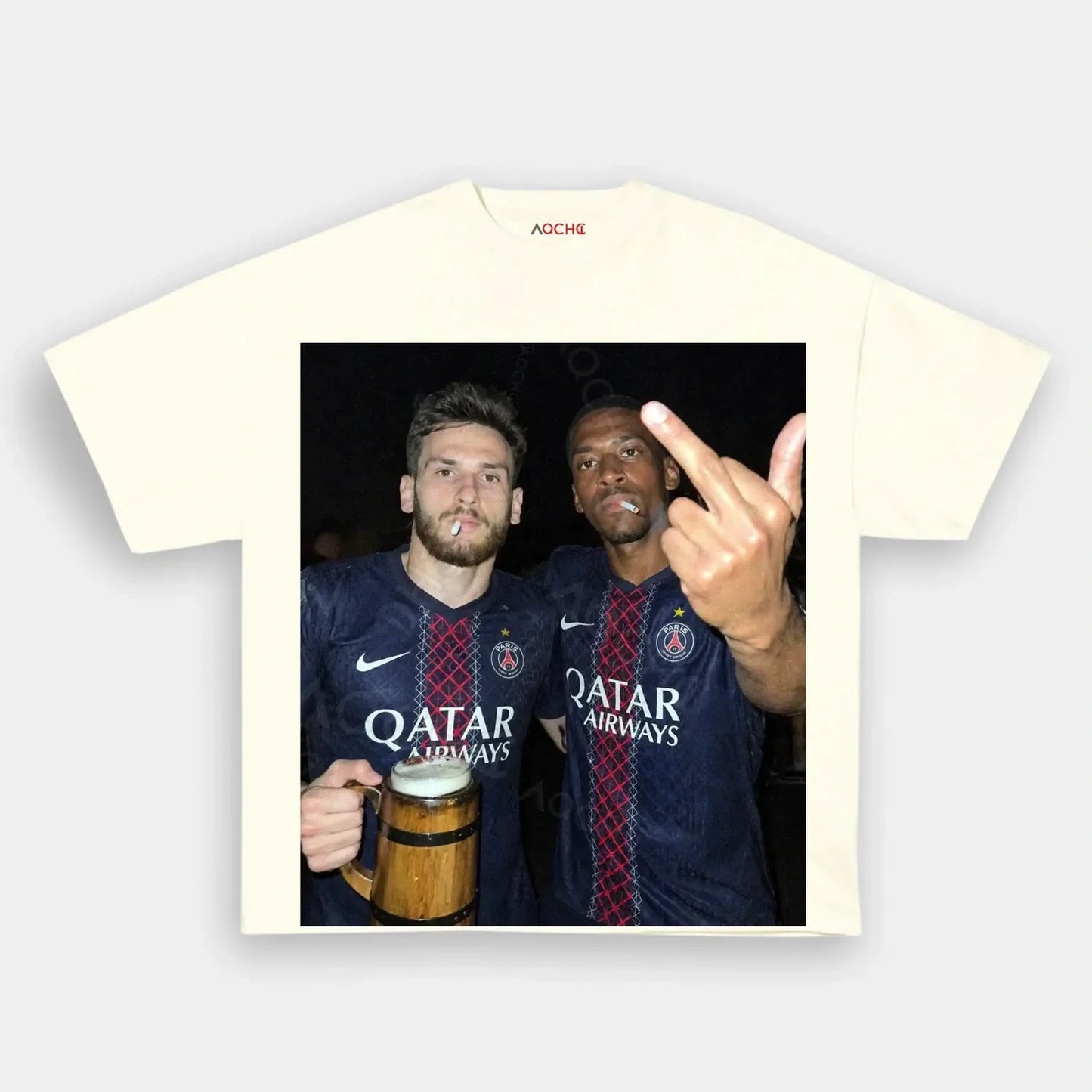 Khvicha Kvaratskhelia&Ousmane Dembélé 2026 Tee 1
