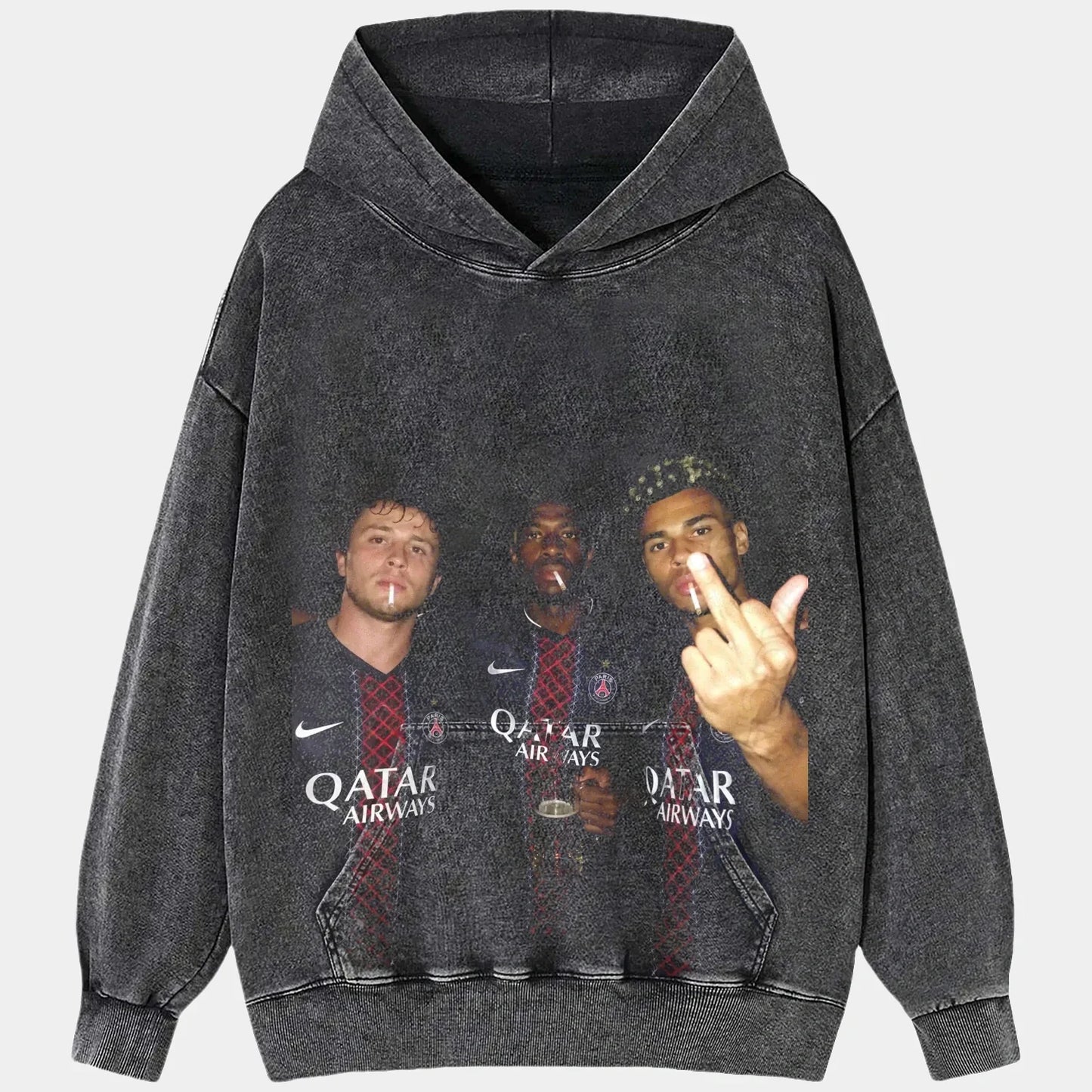 João Neves&Ousmane Dembélé&Désiré Doué 2026 Tee 1