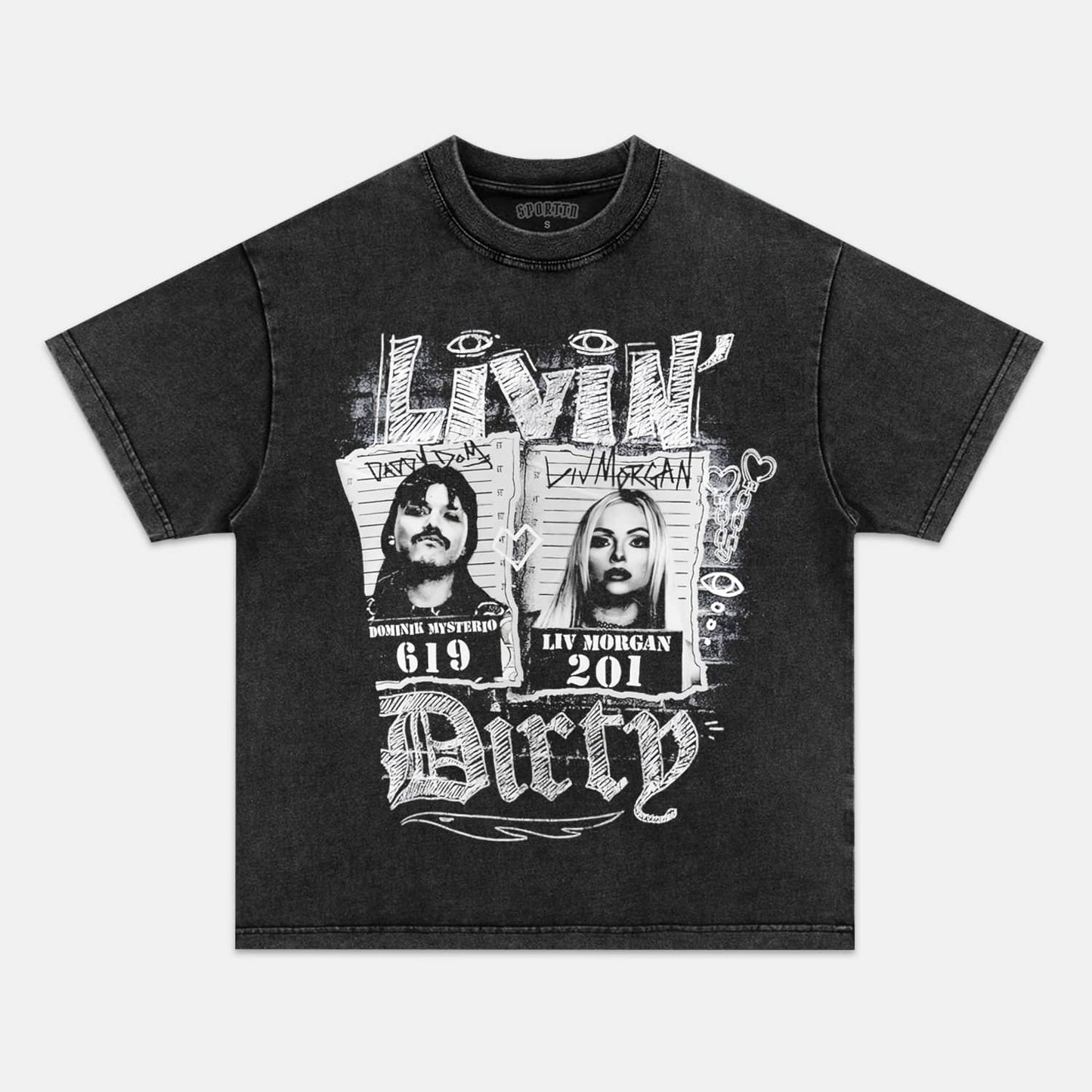 LIV MORGAN & DOMINIK 2025 TEE
