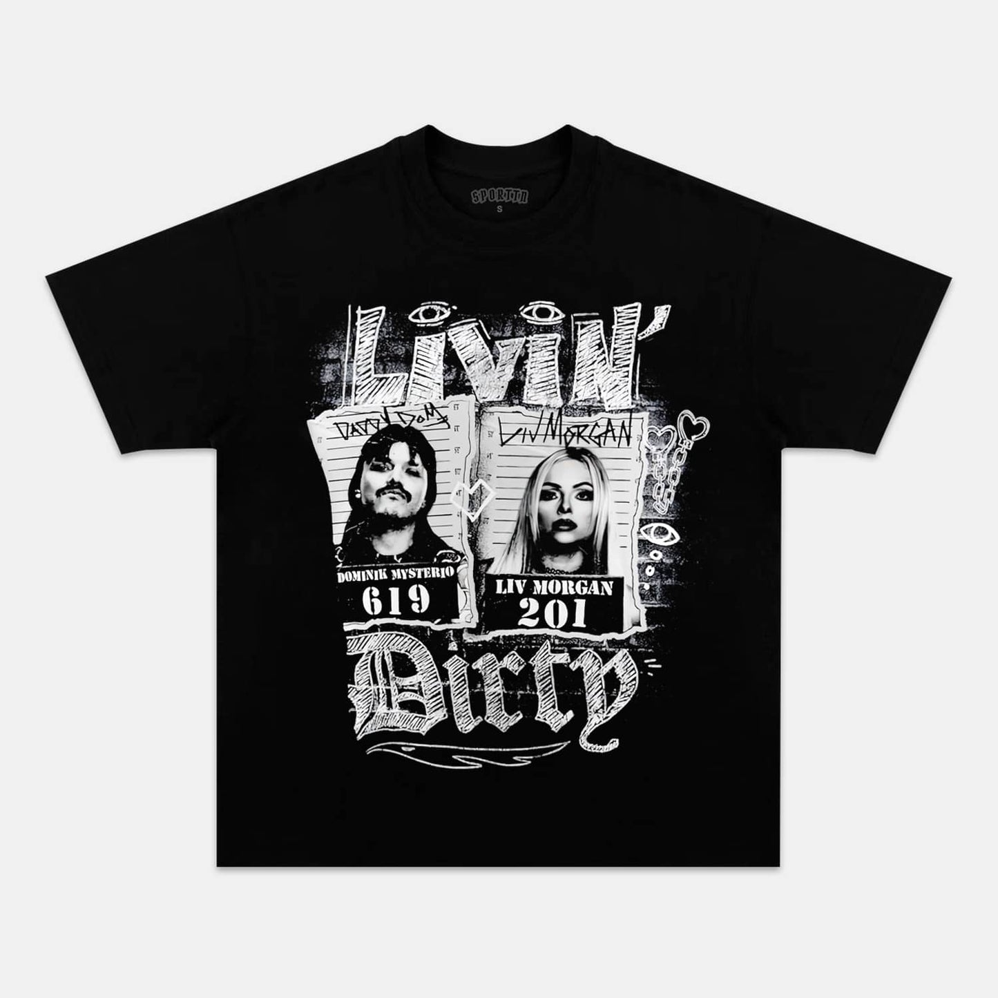 LIV MORGAN & DOMINIK 2025 TEE