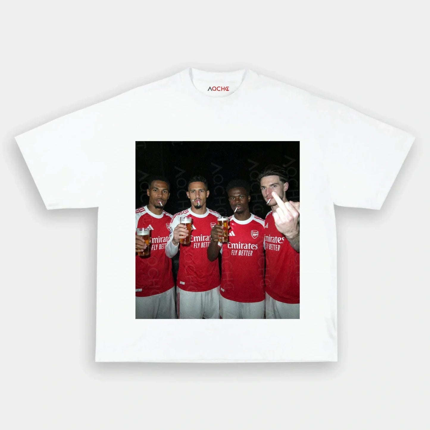 Gabriel Magalhães&William Saliba&Bukayo Saka&Declan Rice Tee 1