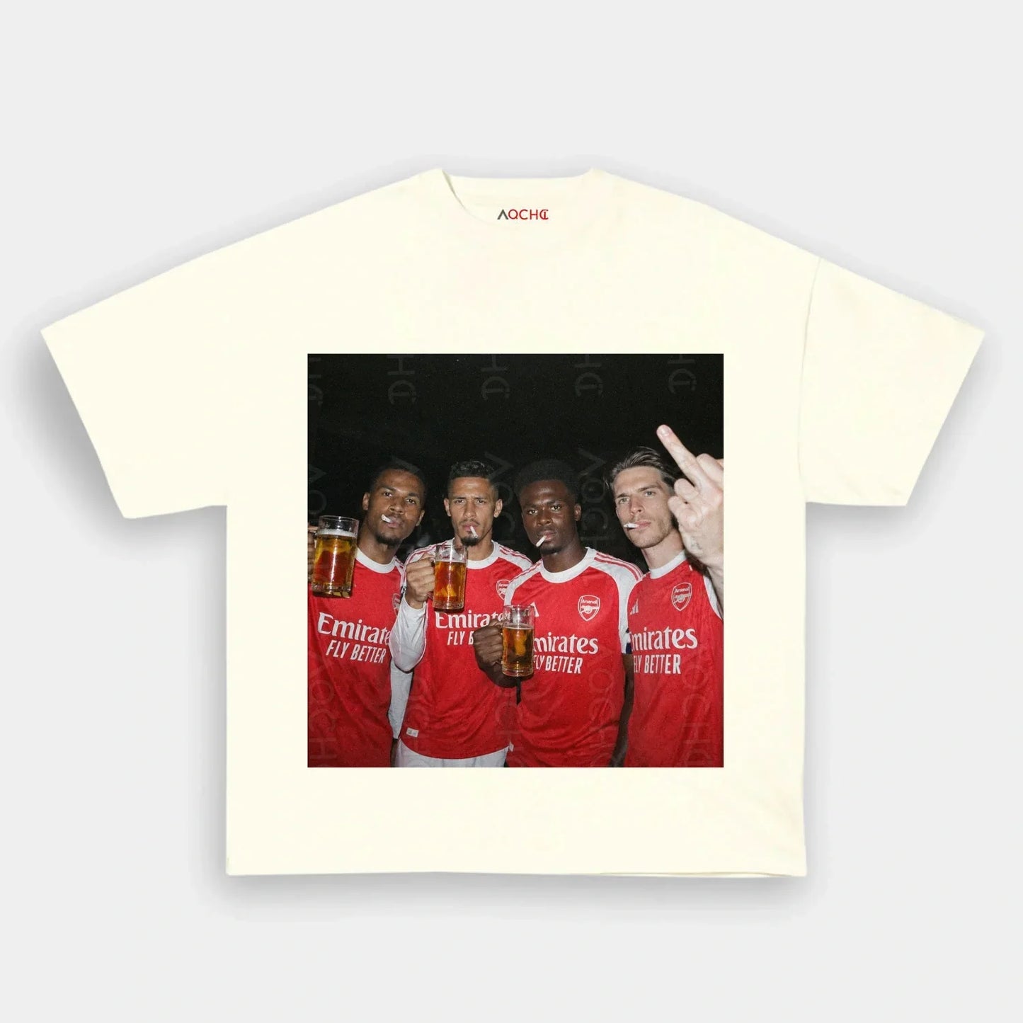 Gabriel Magalhães&William Saliba&Bukayo Saka&Declan Rice Tee 2