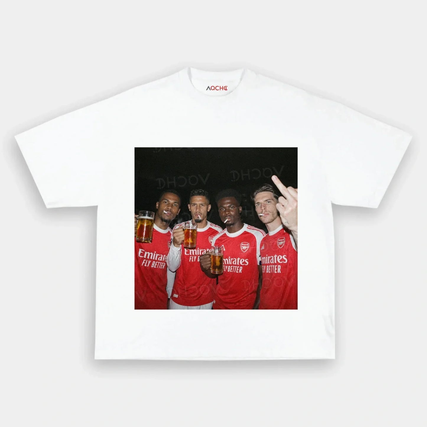 Gabriel Magalhães&William Saliba&Bukayo Saka&Declan Rice Tee 2