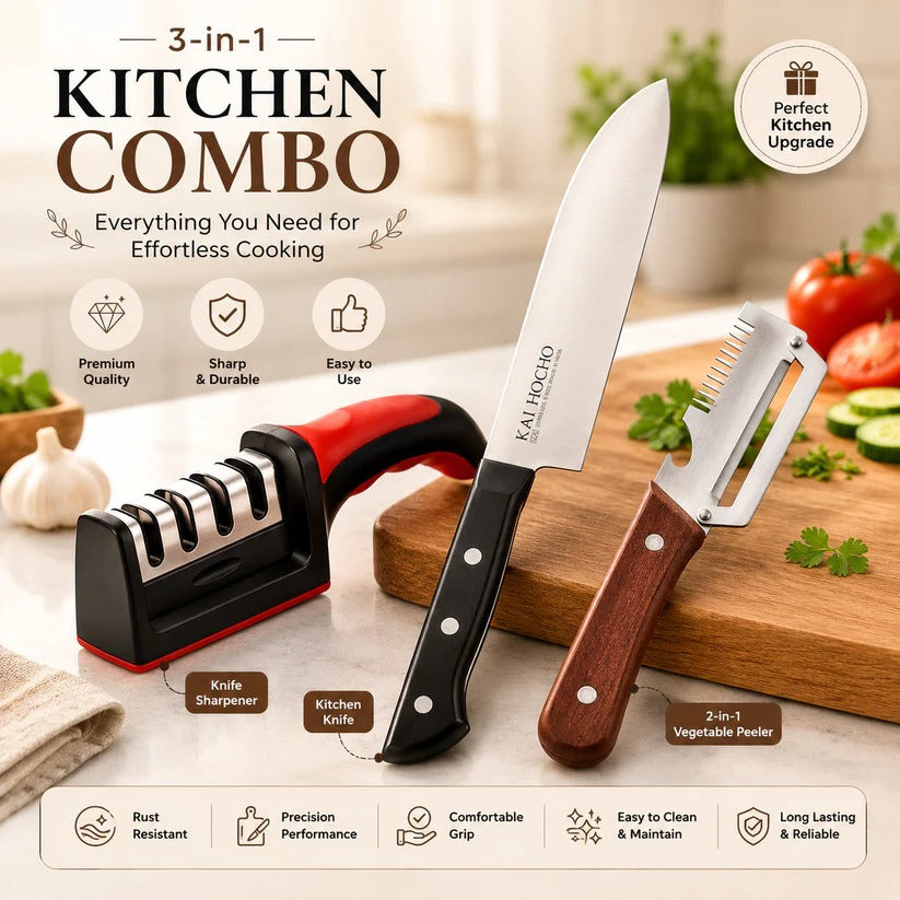 3-in-1 Multifunctional Vegetable Peeler