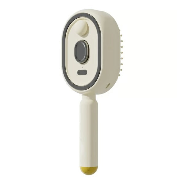 3-in-1 Electric Mist Detangling Brush for Frizz & Scalp Massage