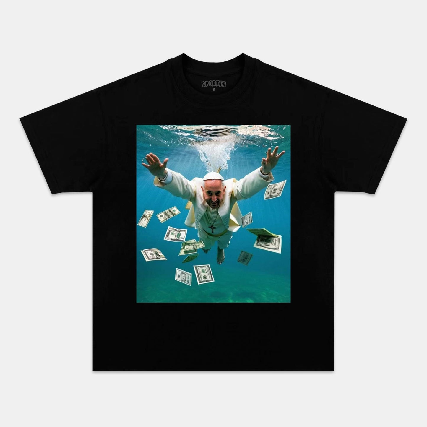 POPE FRANCIS 2025 V2 TEE