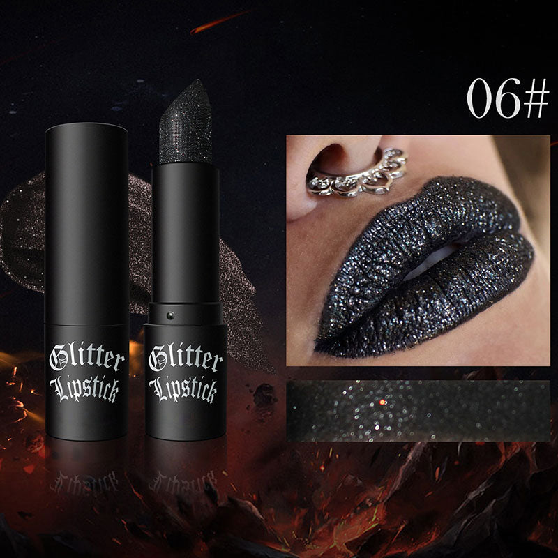 😍💋Buy 1 Get 1 Free💋Matte Long-lasting Lipstick With Fine Glitter