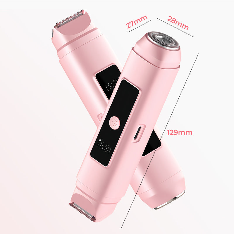 🔥HOT SALE! Electric Dual-Head Body Trimmer ✨ Painless Smooth Skin Anywhere!