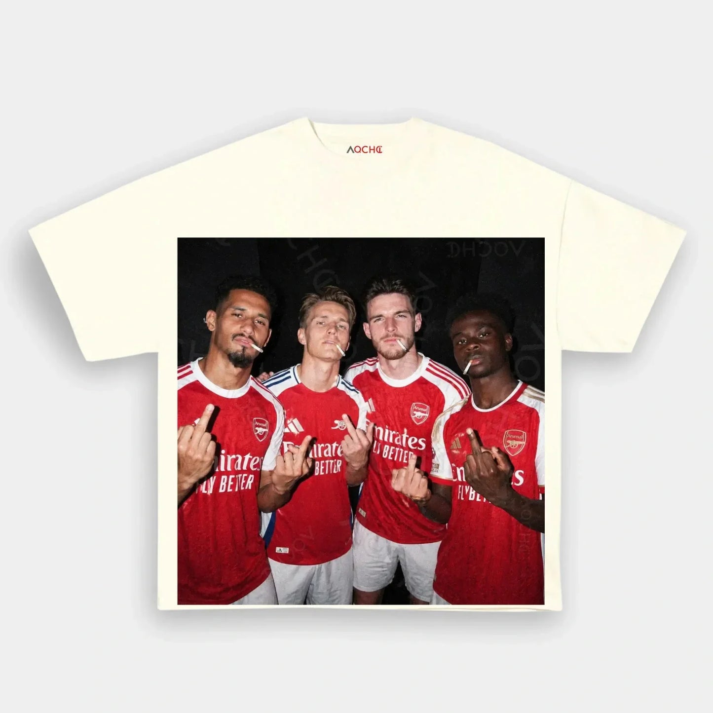 William Saliba ＆ Martin Odegaard ＆ Declan Rice ＆ Bukayo Saka Tee 2.0
