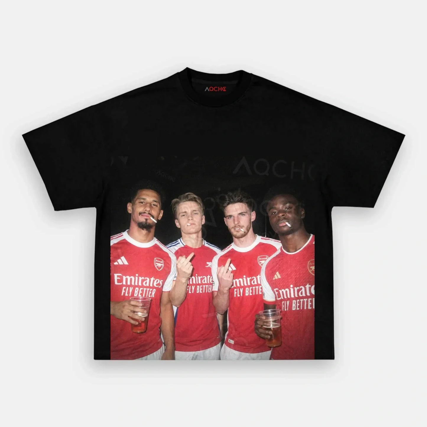William Saliba ＆ Martin Odegaard ＆ Declan Rice ＆ Bukayo Saka Tee 3.0