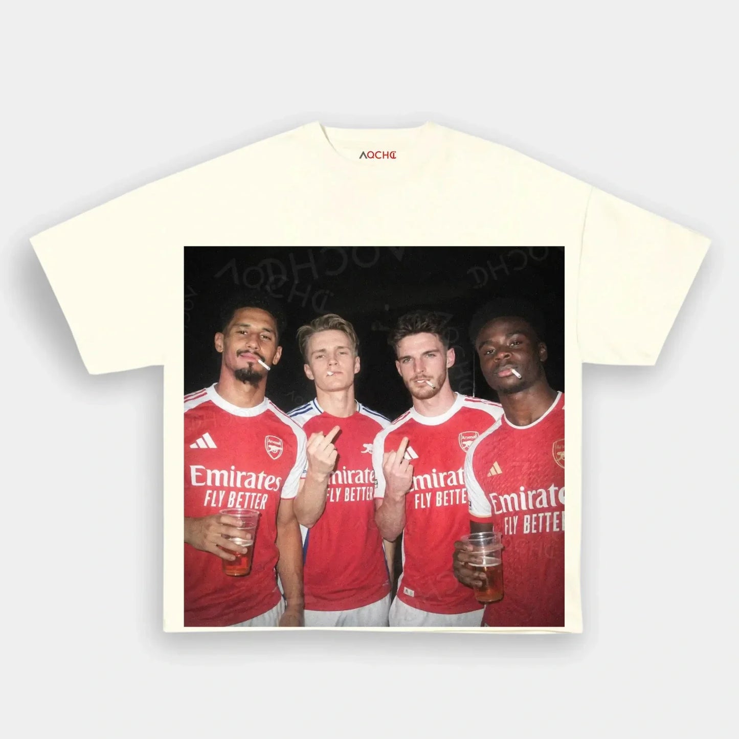 William Saliba ＆ Martin Odegaard ＆ Declan Rice ＆ Bukayo Saka Tee 3.0
