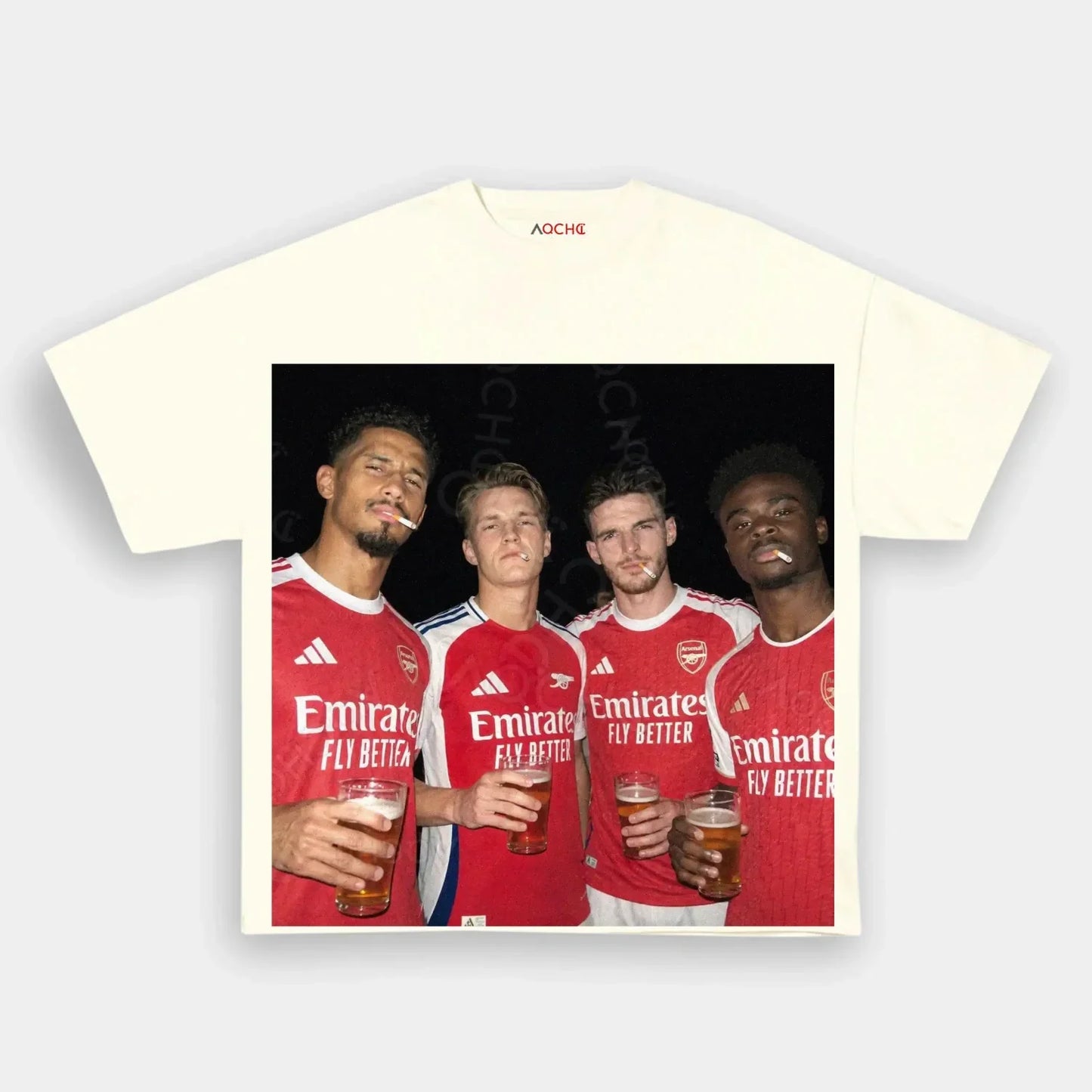 William Saliba ＆ Martin Odegaard ＆ Declan Rice ＆ Bukayo Saka Tee