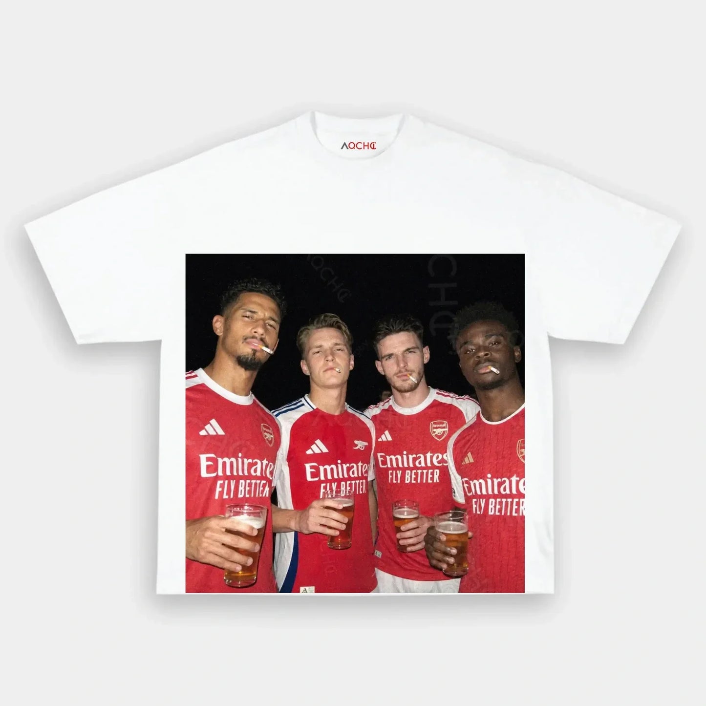 William Saliba ＆ Martin Odegaard ＆ Declan Rice ＆ Bukayo Saka Tee