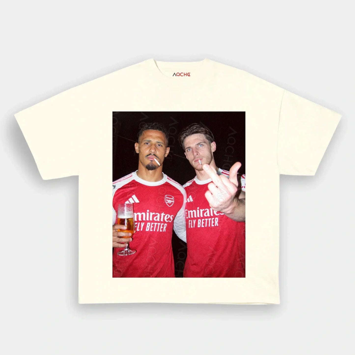 William Saliba&Declan Rice 2026 Tee 1